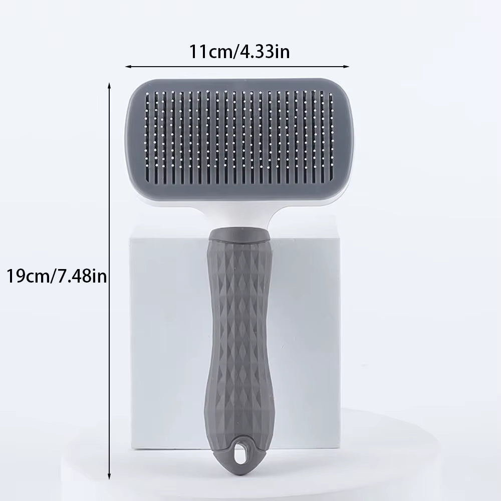 Pet Dog Brush Cat Comb Self Cleaning Pet Hair Remover Brush for Dogs Cats Grooming Tools Pets Dematting Comb Dogs Accessories